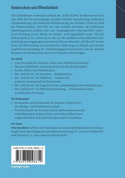 Produktbild: Kinderschutz und &Ouml;ffentlichkeit