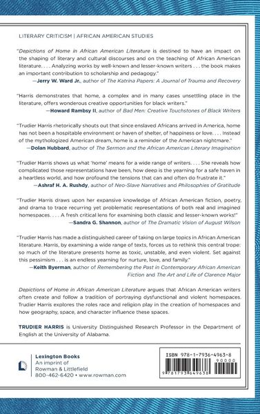 Produktbild: Depictions of Home in African American Literature