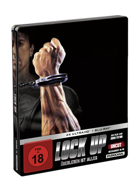 Lock up - Überleben ist alles / Limited SteelBook Edition / Uncut (4K Ultra HD + Blu-ray 2D)