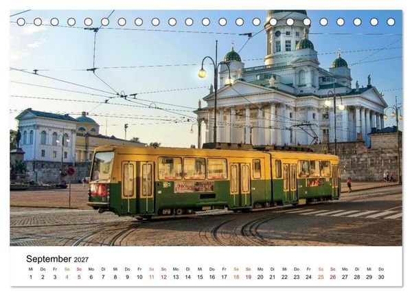 Produktbild: TRAM CLASSICS - Stra&szlig;enbahn Nostalgie (Tischkalender 2027 DIN A5 quer), CALVENDO Monatskalender