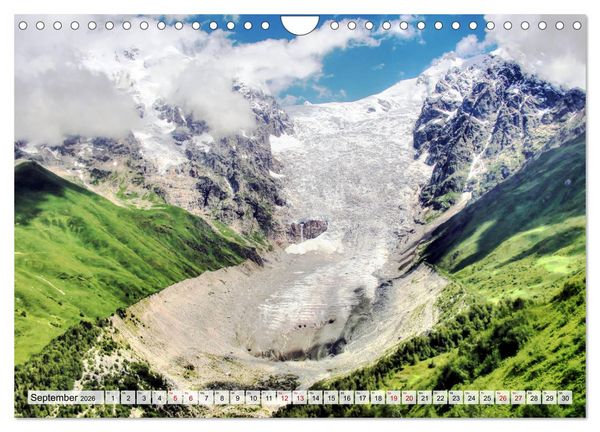 Produktbild: Georgien - Kirchen Kl&ouml;ster Kaukasus (Wandkalender 2026 DIN A4 quer), CALVENDO Monatskalender