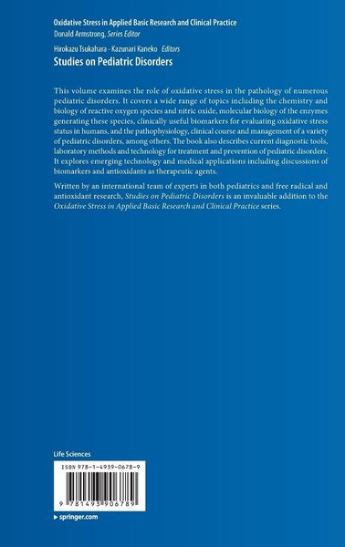 Produktbild: Studies on Pediatric Disorders
