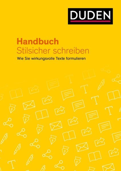Produktbild: Handbuch Stilsicher schreiben