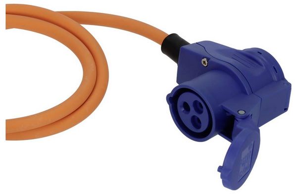 Produktbild: Brennenstuhl 1167650310 Strom Camping-CEE-Verl&auml;ngerungskabel Blau, Schwarz, Grau, Orange 10 m H07RN-F 3G 2,5 mm&sup2;