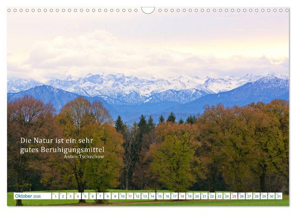 Produktbild: Kraftquelle Natur (Wandkalender 2026 DIN A3 quer), CALVENDO Monatskalender