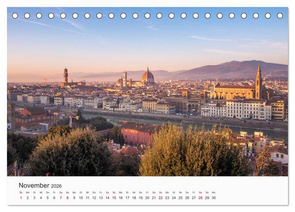 Produktbild: Einzigartige Momente in Italien. (Tischkalender 2026 DIN A5 quer), CALVENDO Monatskalender