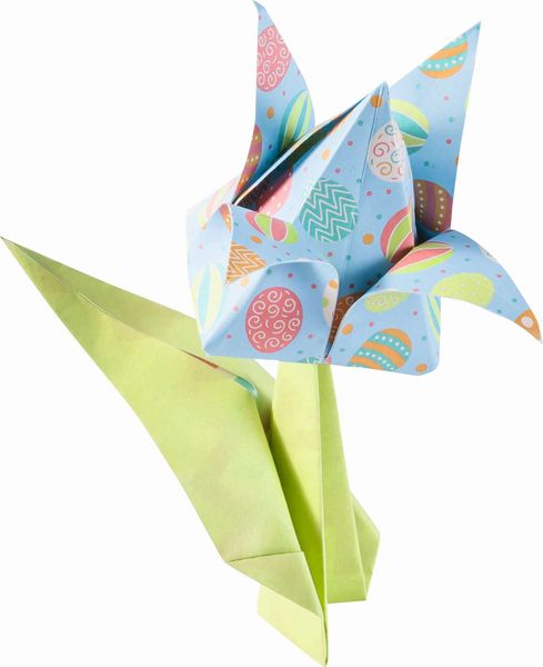 Produktbild: Folia  Faltbl&auml;tter Set BL&Uuml;TEN, 50 Blatt in 15x15cm, 120 Blatt in 7,5x7,5cm
