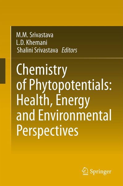 Produktbild: Chemistry of Phytopotentials: Health, Energy and Environmental Perspectives