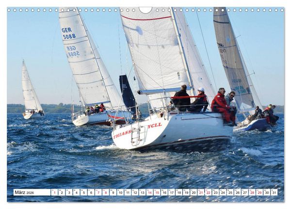 Produktbild: Leidenschaft Segeln (Wandkalender 2026 DIN A3 quer), CALVENDO Monatskalender