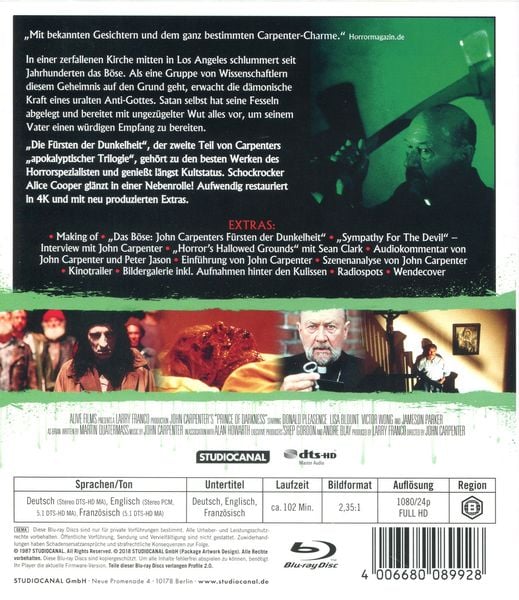 Die Fürsten der Dunkelheit - Uncut