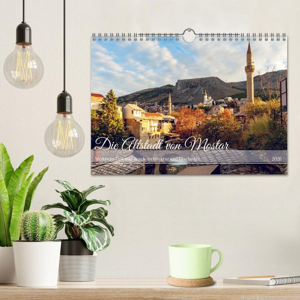 Produktbild: Die Altstadt von Mostar (Wandkalender 2026 DIN A4 quer), CALVENDO Monatskalender