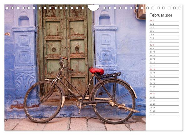 Produktbild: Farbenfrohes aus Indien (Wandkalender 2026 DIN A4 quer), CALVENDO Monatskalender