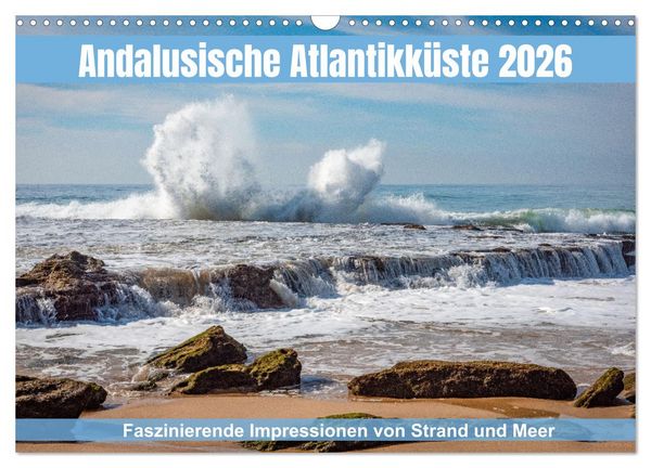 Produktbild: Andalusische Atlantikk&uuml;ste (Wandkalender 2026 DIN A3 quer), CALVENDO Monatskalender