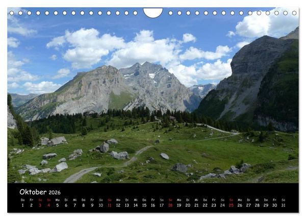 Produktbild: Alpenwelten (Wandkalender 2026 DIN A4 quer), CALVENDO Monatskalender