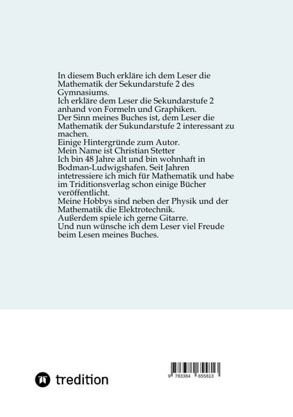 Produktbild: Mathematik - Sekundarstufe 2