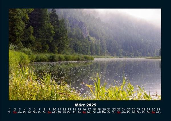 Produktbild: Tage am See 2025 Fotokalender DIN A4