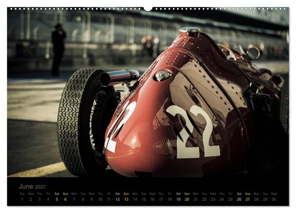Produktbild: Maserati - Early GP Cars (High Quality Premium Wall Calendar 2027 DIN A2 landscape),CALVENDO 12 Month Wall Calendar