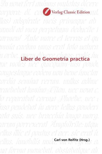 Produktbild: Liber de Geometria practica