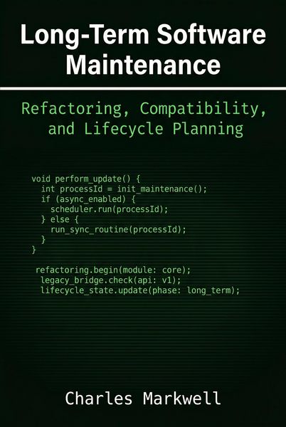Produktbild: Long-Term Software Maintenance: Refactoring, Compatibility, and Lifecycle Planning