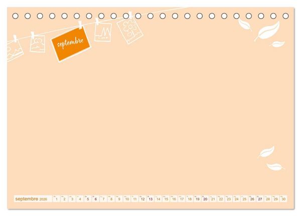 Produktbild: 12 x collage de photos - calendrier de bricolage (Calendrier de bureau 2026 DIN A5 vertical), CALVENDO calendrier mensuel