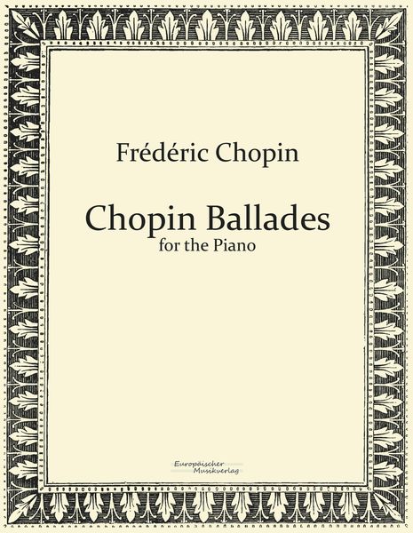 Produktbild: Chopin Ballades