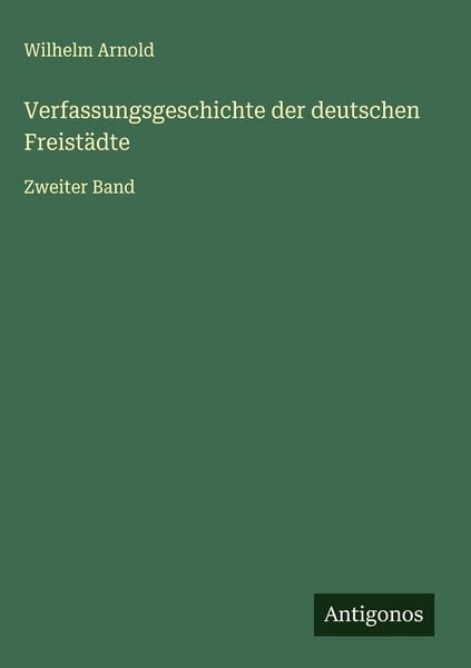 Produktbild: Verfassungsgeschichte der deutschen Freist&auml;dte
