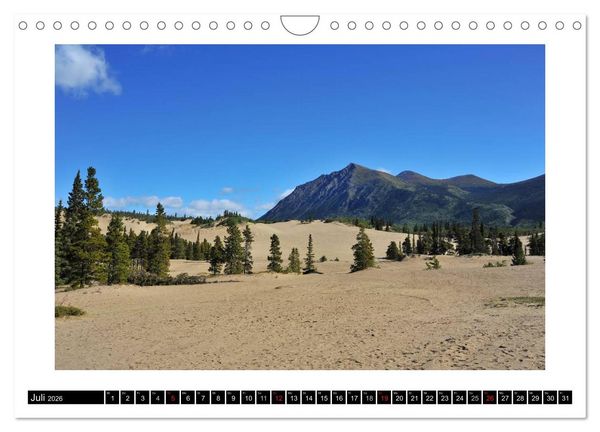 Produktbild: Yukon Territory - Der Nordwesten Kanadas (Wandkalender 2026 DIN A4 quer), CALVENDO Monatskalender