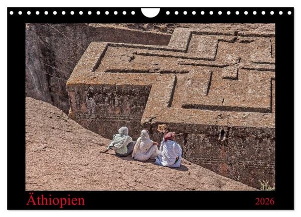 Produktbild: &Auml;thiopien (Wandkalender 2026 DIN A4 quer), CALVENDO Monatskalender