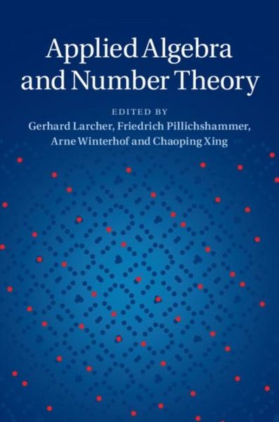 Produktbild: Applied Algebra and Number Theory