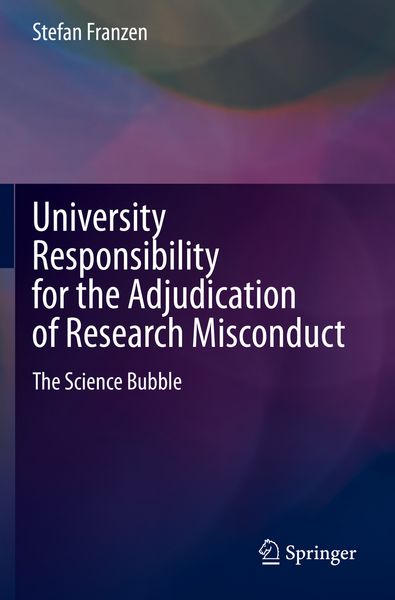 Produktbild: University Responsibility for the Adjudication of Research Misconduct