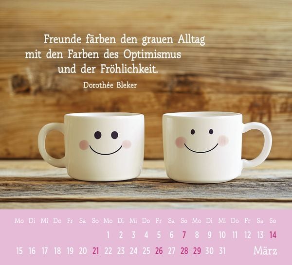 Produktbild: Mini-Kalender 2027: Der kleine Gute-Laune-Kalender