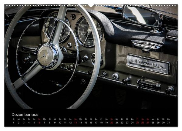 Produktbild: Oldtimer inside (Wandkalender 2026 DIN A2 quer), CALVENDO Monatskalender