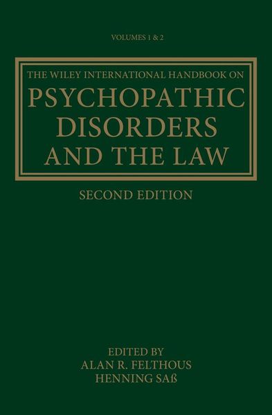 Produktbild: The Wiley International Handbook on Psychopathic Disorders and the Law