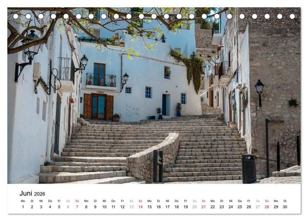 Produktbild: Ibiza & Formentera (Tischkalender 2026 DIN A5 quer), CALVENDO Monatskalender