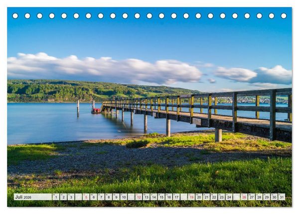 Produktbild: Auszeit Bodensee (Tischkalender 2026 DIN A5 quer), CALVENDO Monatskalender
