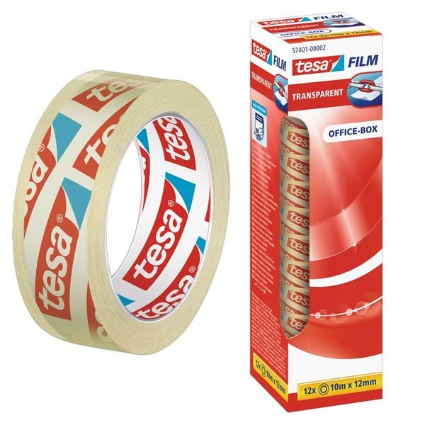 tesa Klebeband 12mmx10m 12 Stück