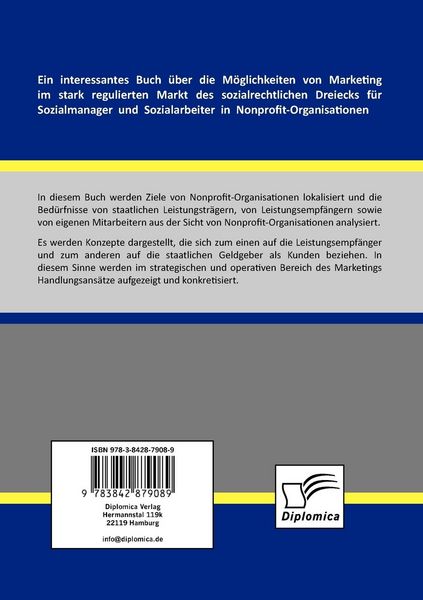 Produktbild: Erfolgreiches Marketing f&uuml;r soziale Einrichtungen: Stakeholdermanagement im sozialrechtlichen Dreieck