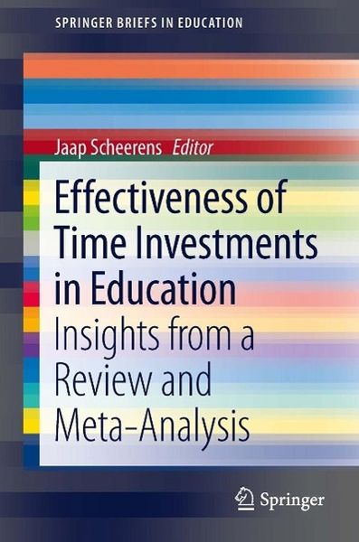 Produktbild: Effectiveness of Time Investments in Education
