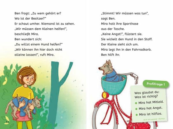 Produktbild: Leseprofis &ndash; Ein kleiner Wolf braucht Hilfe, 2. Klasse
