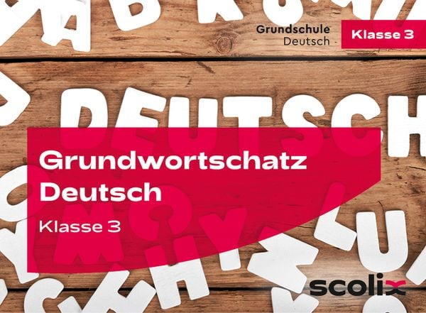 Produktbild: Grundwortschatz Deutsch Klasse 3