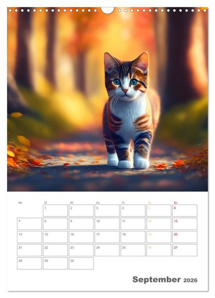 Produktbild: Liebenswerte Hunde und Katzen (Wandkalender 2026 DIN A3 hoch), CALVENDO Monatskalender