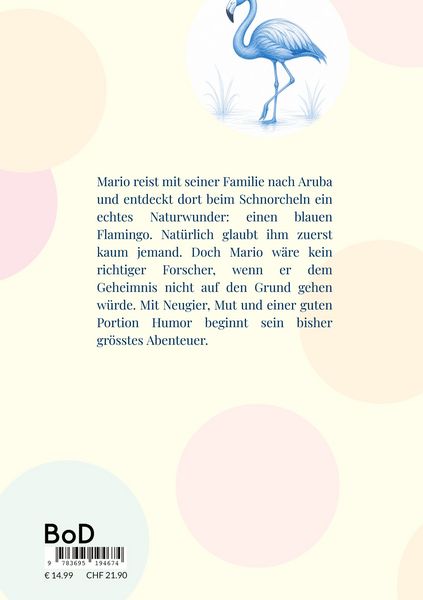 Produktbild: Der blaue Flamingo