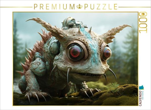 Produktbild: CALVENDO Puzzle Ein Motiv aus dem Kalender "Galaktische Wesen" | 1000 Teile Lege-Gr&ouml;&szlig;e 64x48cm Foto-Puzzle f&uuml;r gl&uuml;ckliche Stunden