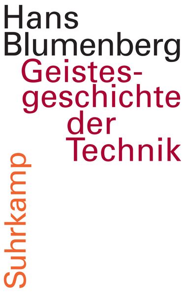 Produktbild: Geistesgeschichte der Technik