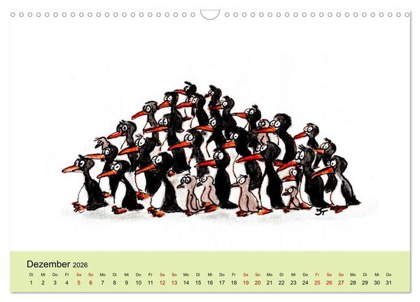 Produktbild: Gemeinsam stark (Wandkalender 2026 DIN A3 quer), CALVENDO Monatskalender