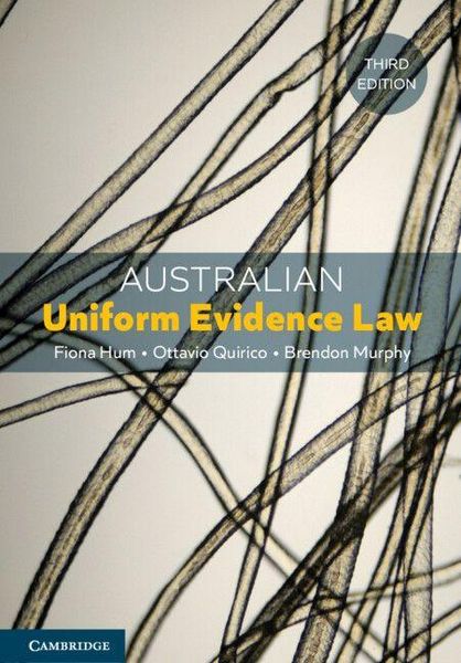 Produktbild: Australian Uniform Evidence Law