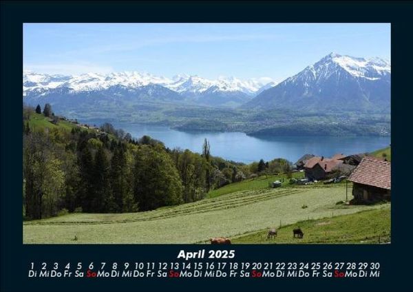 Produktbild: Die Seen der Erde 2025 Fotokalender DIN A5