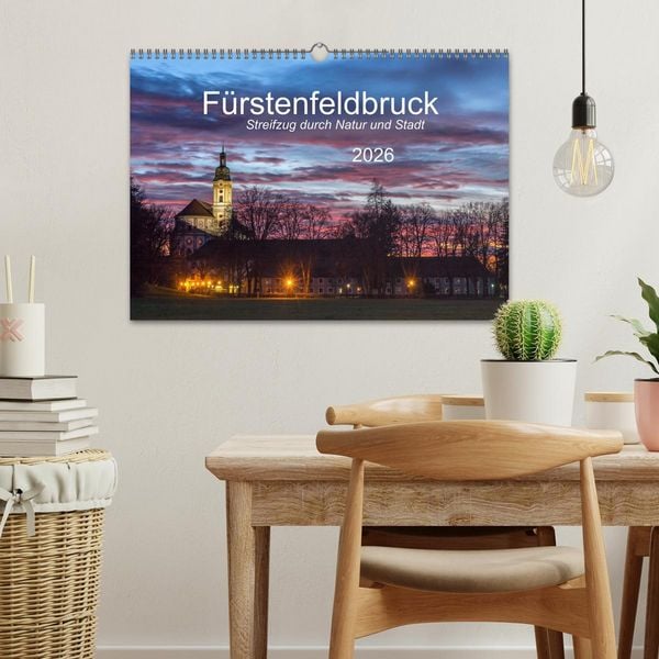 Produktbild: F&uuml;rstenfeldbruck - Streifzug durch Natur und Stadt (Wandkalender 2026 DIN A3 quer), CALVENDO Monatskalender