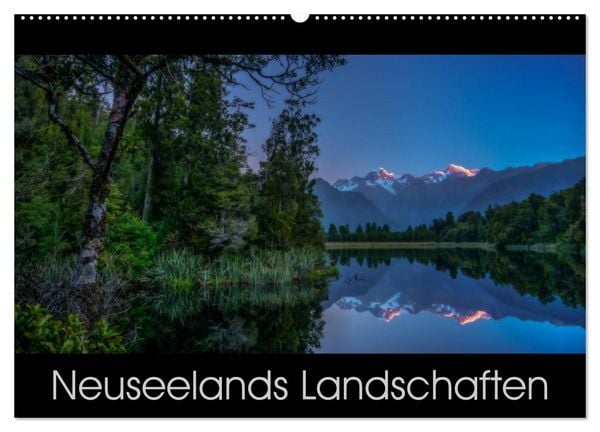 Produktbild: Neuseelands Landschaften (Wandkalender 2026 DIN A2 quer), CALVENDO Monatskalender