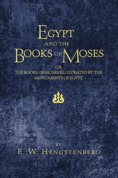 Produktbild: Egypt and the Books of Moses